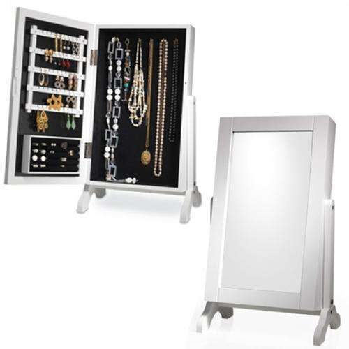 Table top Jewellery Cabinet with Mirror